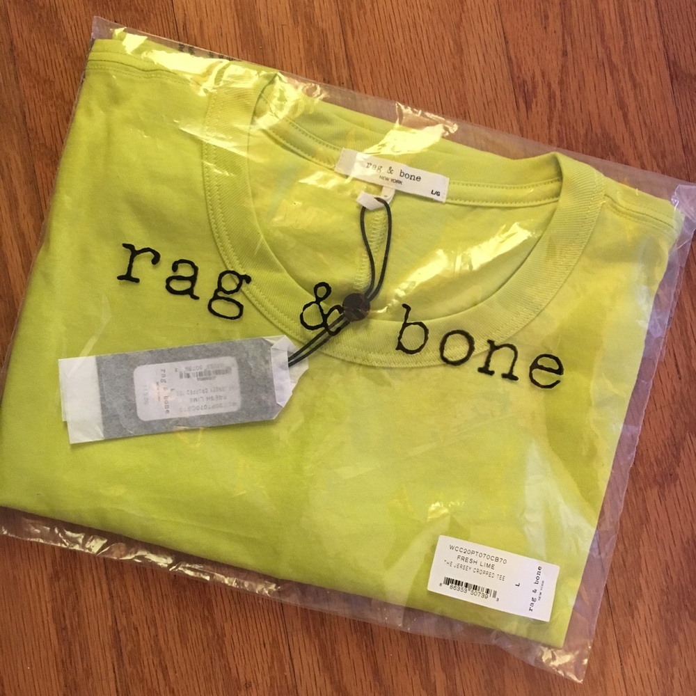 Rag & Bone THE JERSEY CROPPED TEE